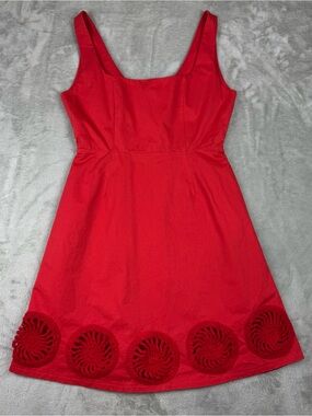 ELEXIAY Kogi Crochet Embellished A Line Mini dress sz large